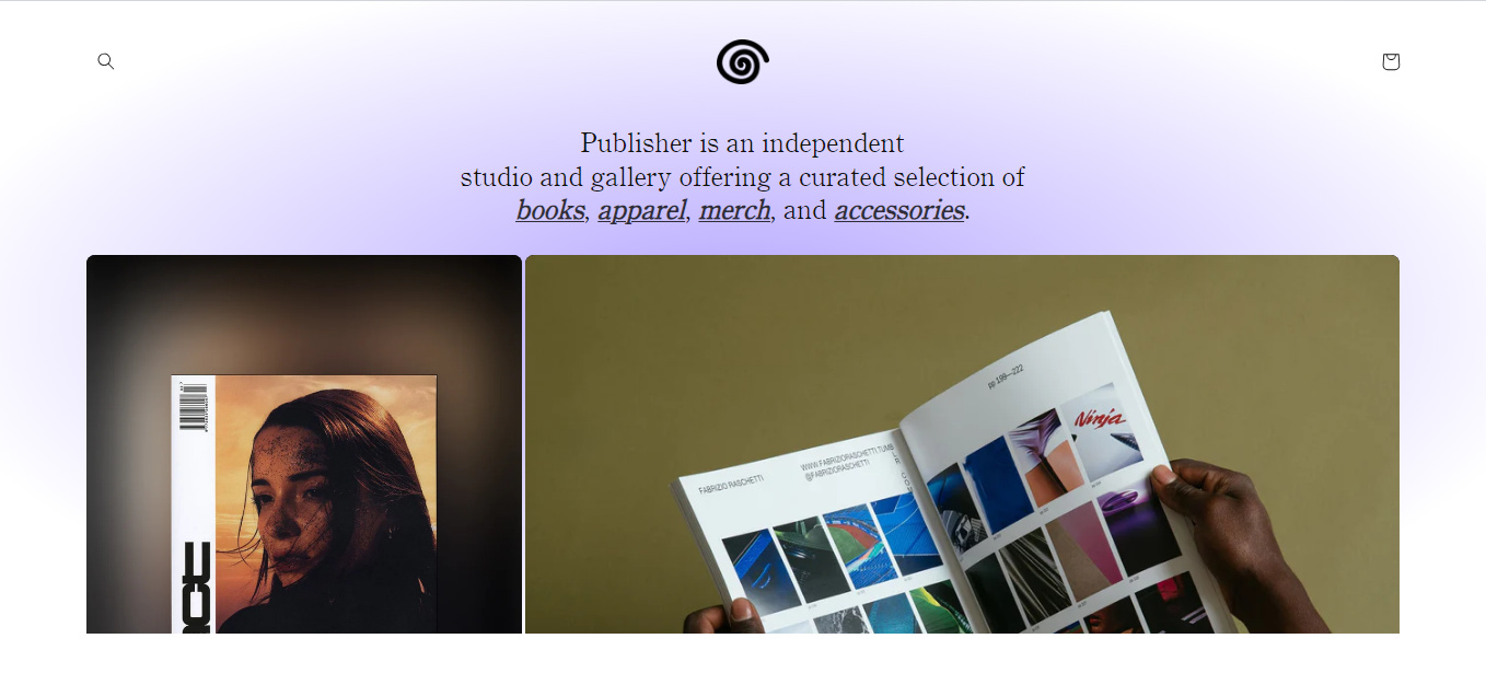 Publisher by Shopify